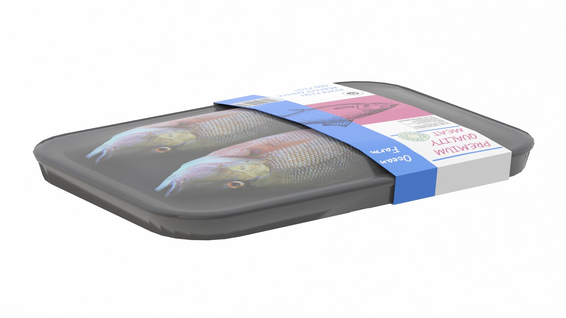 Frozen Fish Low Poly PBR 3D Model - TurboSquid 2096544