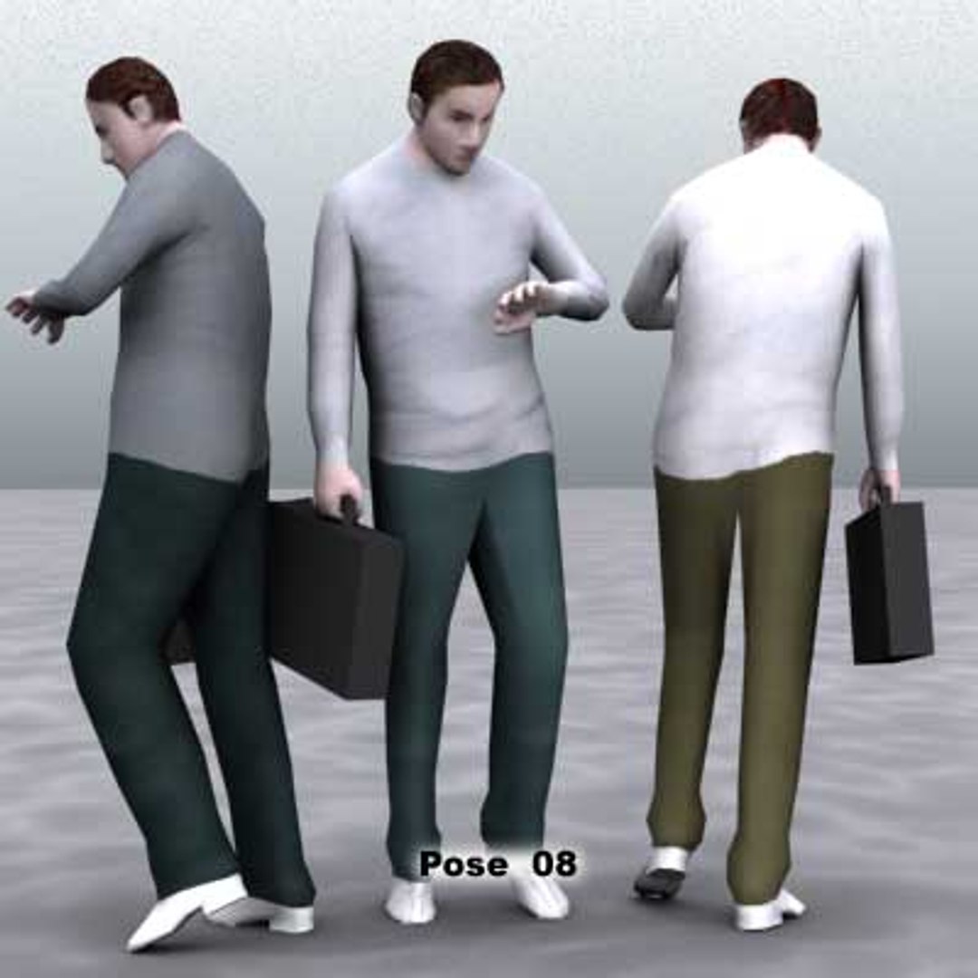 3d Model Of Human Male Guy