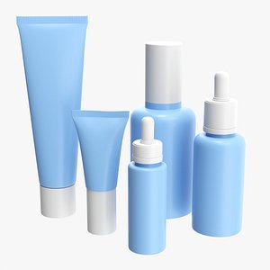 3D Day face care Lux set mockup