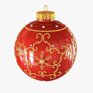 3ds max christmas ball