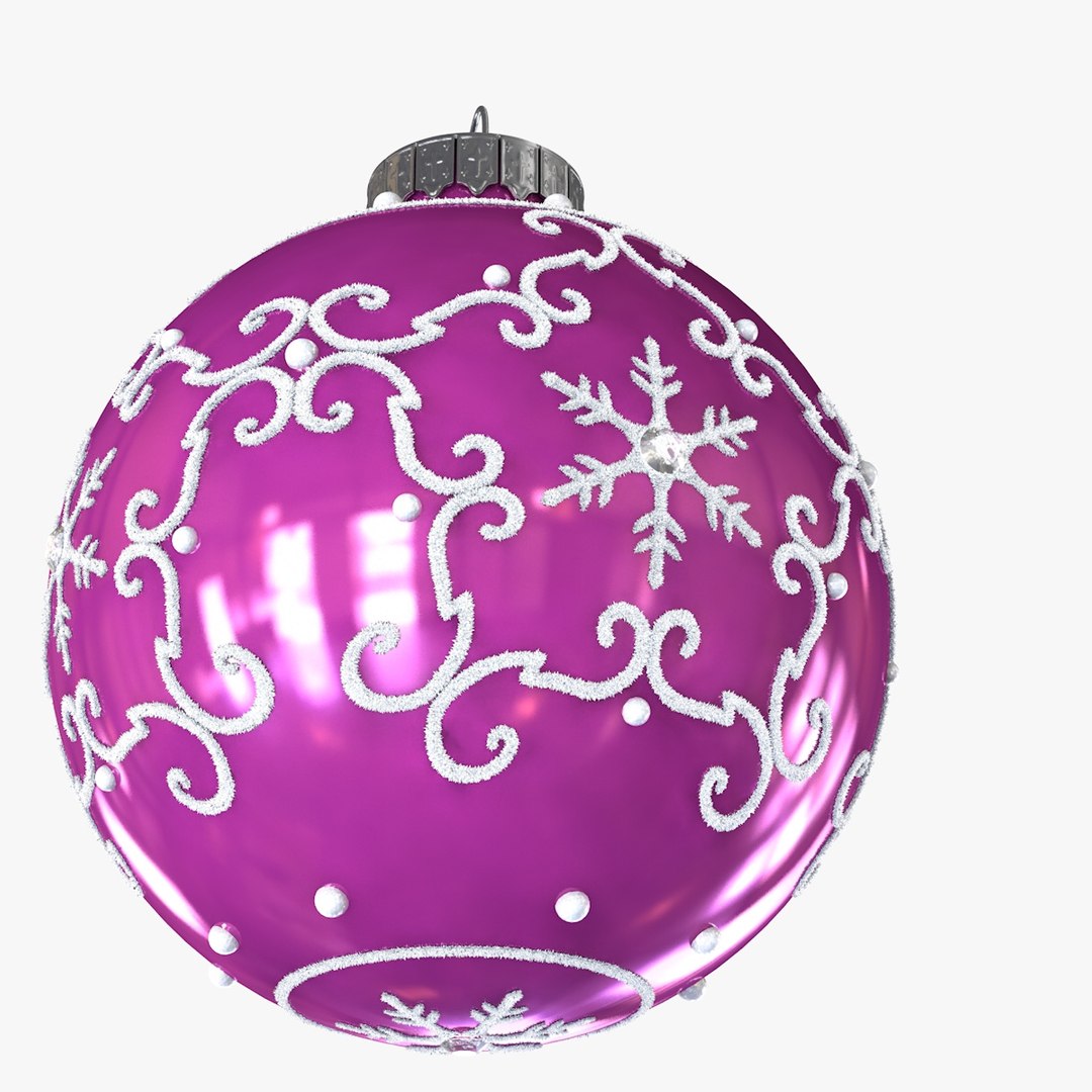 3ds Max Christmas Ball