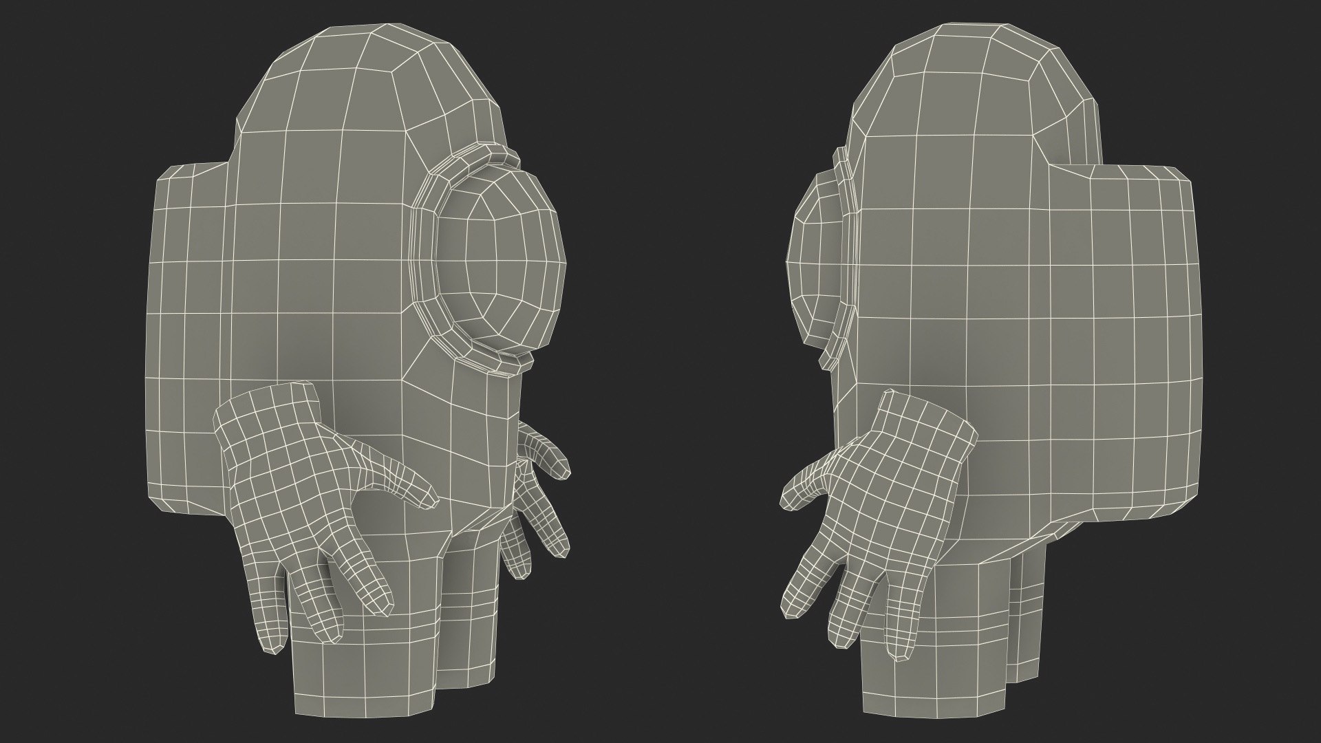 Among Us Character Green Rigged For Modo Model - TurboSquid 2007345
