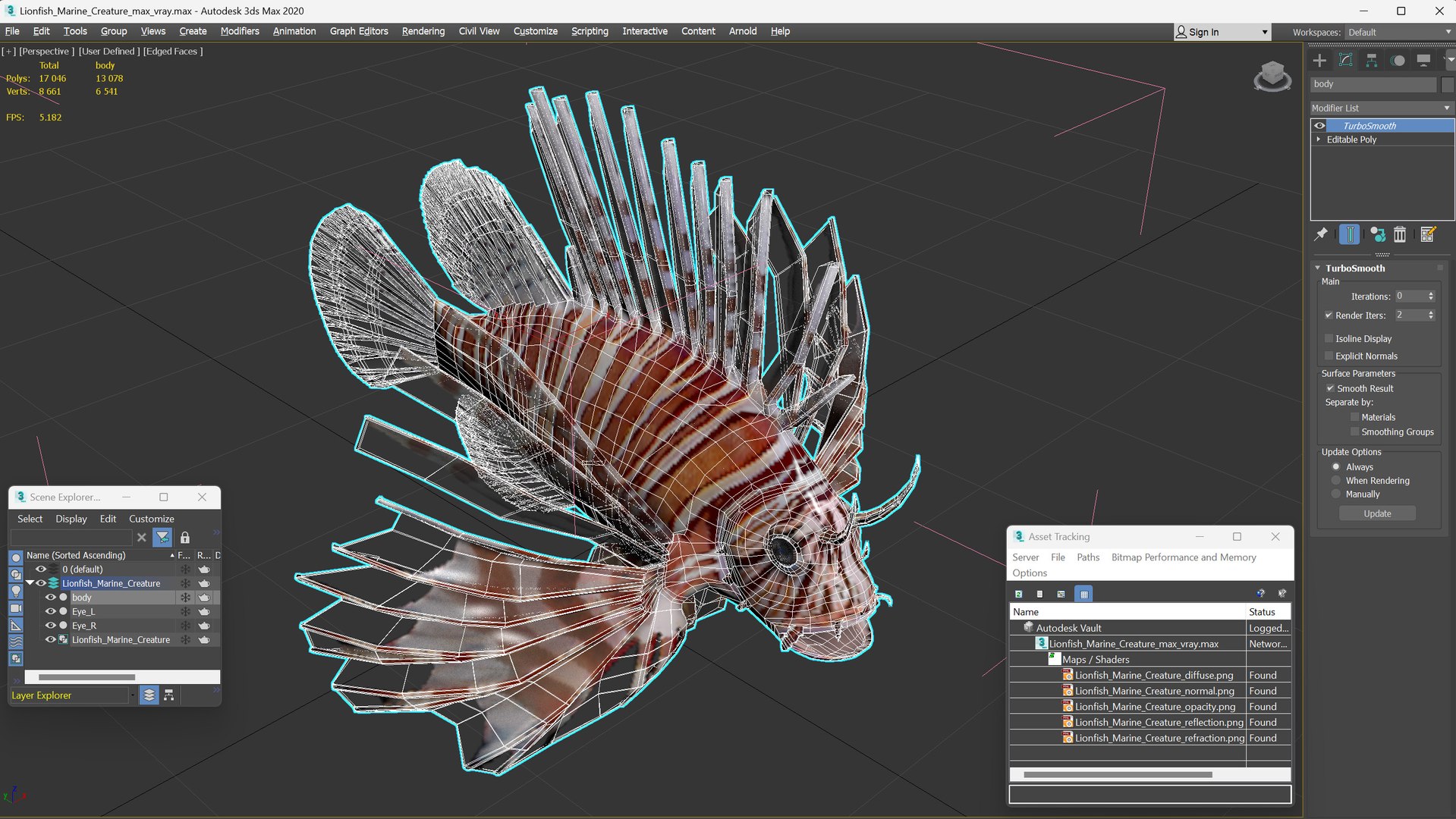 Lionfish Marine Creature 3D model https://p.turbosquid.com/ts-thumb/L4/QFzx61/Hm/lionfish_marine_creature_018/jpg/1743531210/1920x1080/fit_q87/5dd969486b7843dc39af99e6d140ff618dfc850f/lionfish_marine_creature_018.jpg