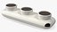 Maceta Trio De Gres Sagaform Blanco
