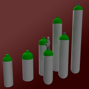 medical oxygen cylinders