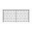 3D model Metal Fencing Barrier Models for Gardens and Sidewalk