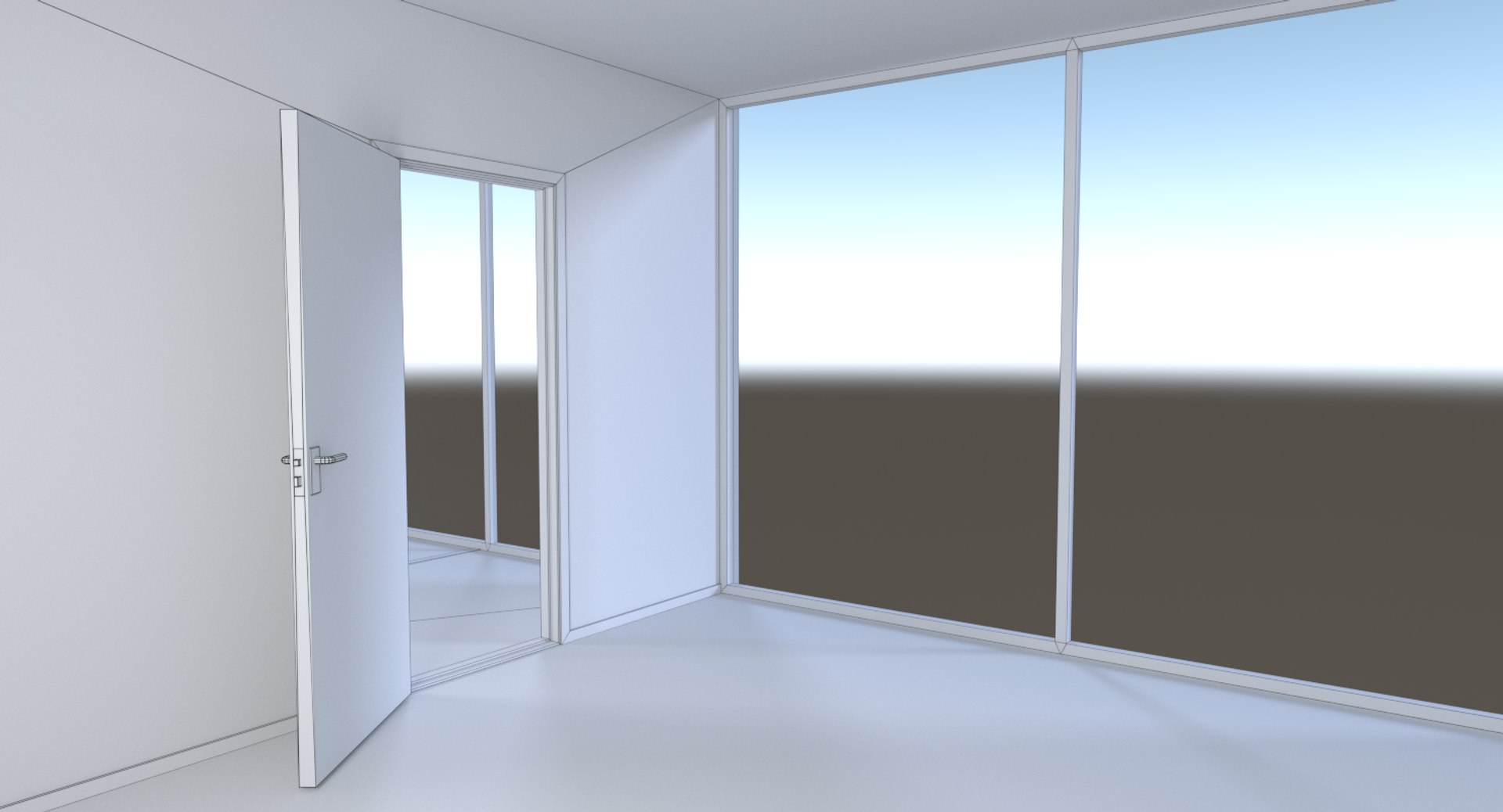 Obj Modern House Interior