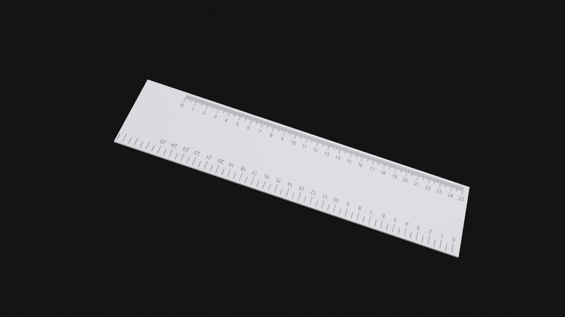 3D Wound Ruler Low Poly - TurboSquid 2183208