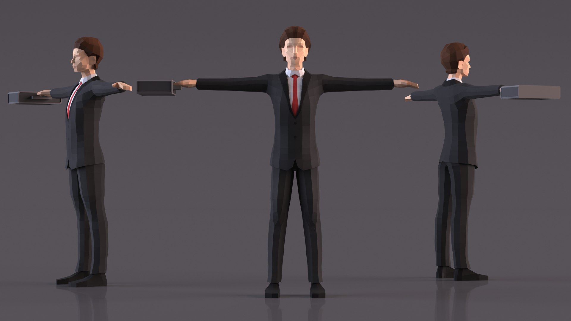 Businessman Low Poly Rigged model https://p.turbosquid.com/ts-thumb/L4/cGuB1Z/f7/businessmanlowpolyrigged3dsmodel008/jpg/1707014661/1920x1080/fit_q87/e5f89bc37917e981facfdc2b1c5270d1f081ac1a/businessmanlowpolyrigged3dsmodel008.jpg