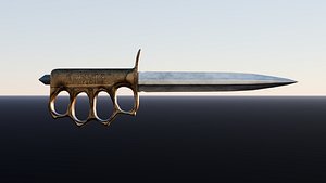 M1918 Trench Knife 3D model