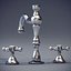 Faucet Cristal Et Bronze
