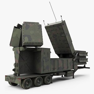 Military Phased Array Radar System Camouflage Paint Simplified