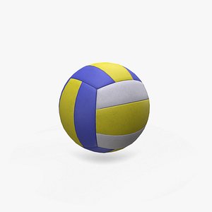 Generic Volleyball Ball Low-poly PBR 3D model