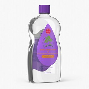 3D Baby Oil Purple model