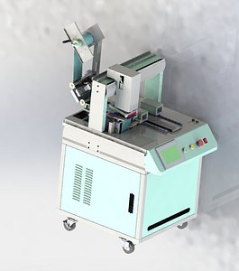 double location labeling machine 3D