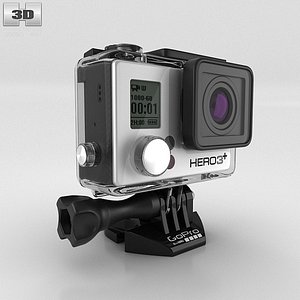 3d gopro hero3 model