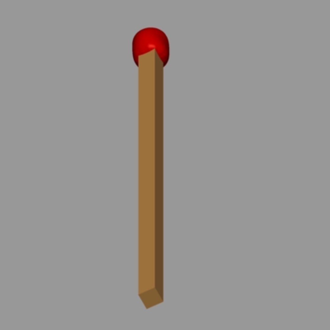 free matchstick red brown 3d model https://p.turbosquid.com/ts-thumb/L4/yHP2SU/dFIYyEI8/matchstick4/jpg/1183205451/1920x1080/fit_q87/89da184185383eca39b873b554486ac311774eaf/matchstick4.jpg