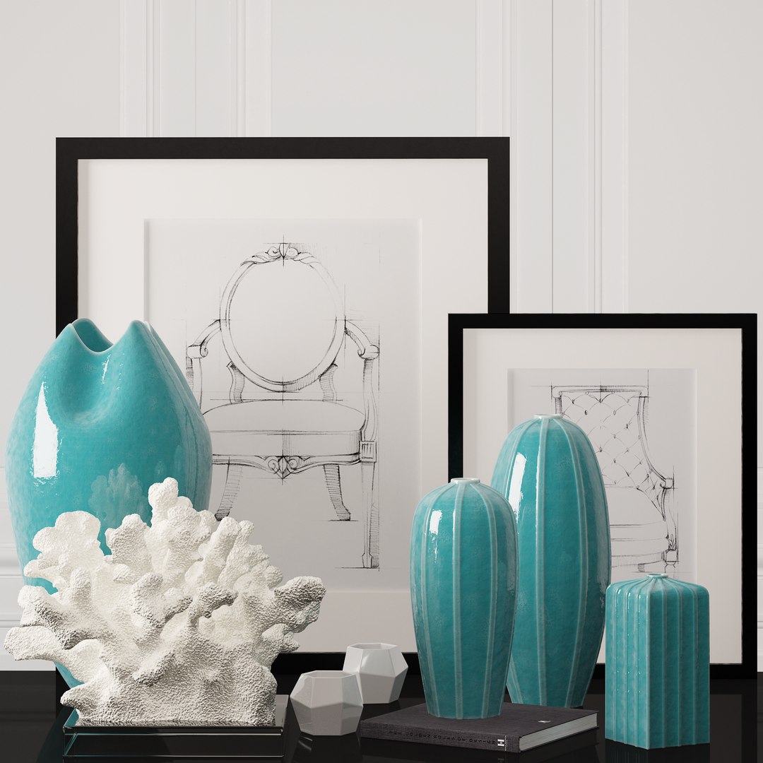 3d Model Decoration Set