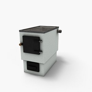 gas oven 3d model