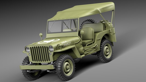 Jeep Willys MB Model 3D - TurboSquid 610683