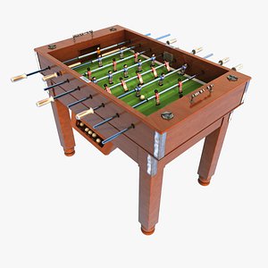3d model football table