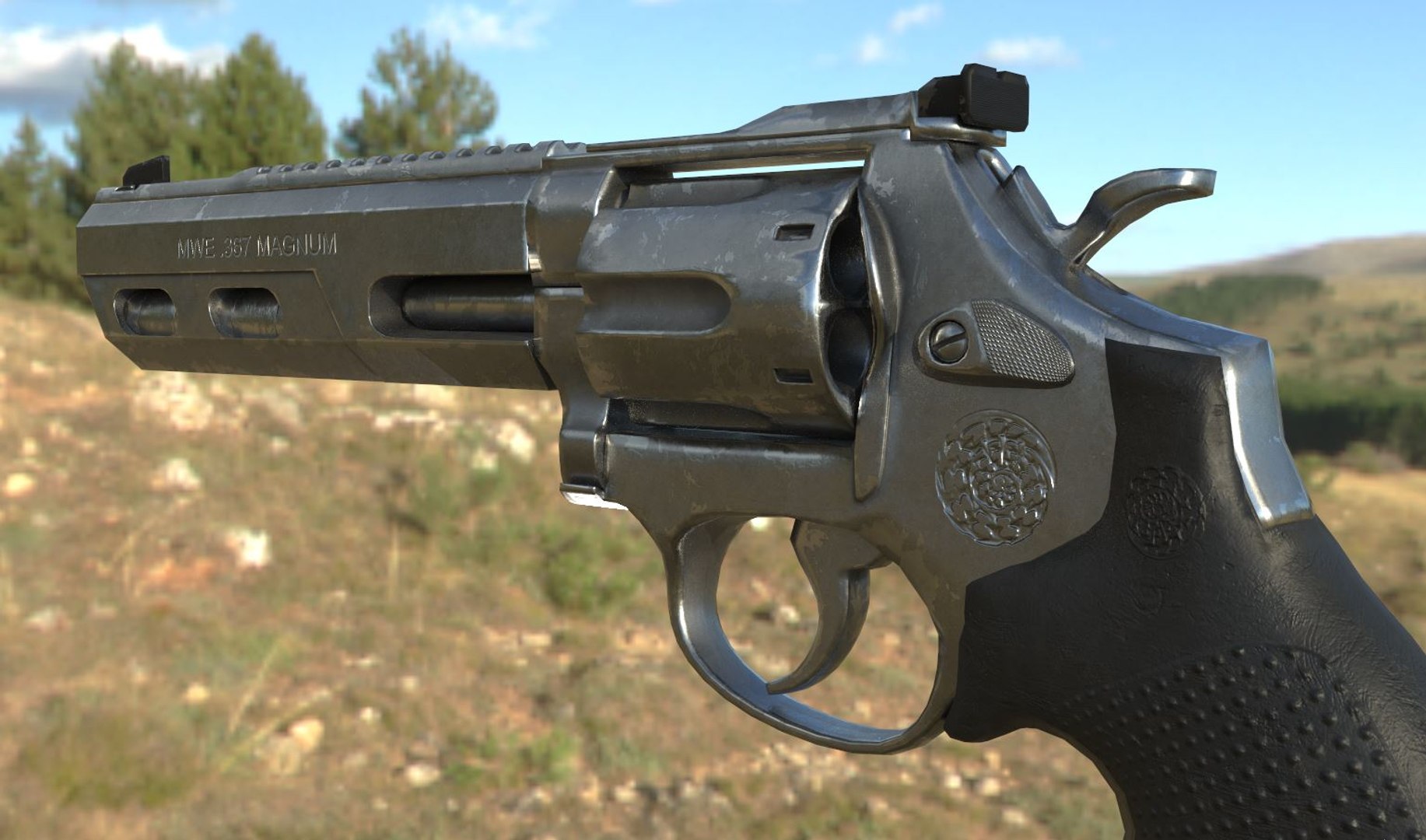 357 Magnum Modelo 3D - TurboSquid 1316831