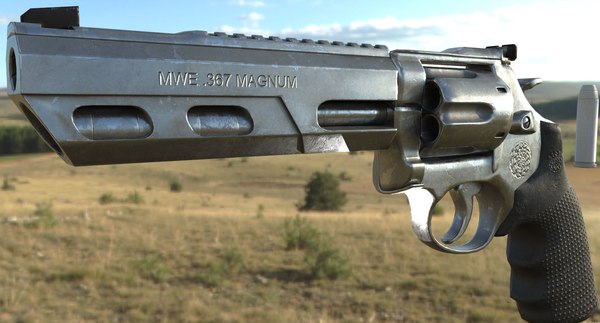 357 Magnum Modelo 3D - TurboSquid 1316831