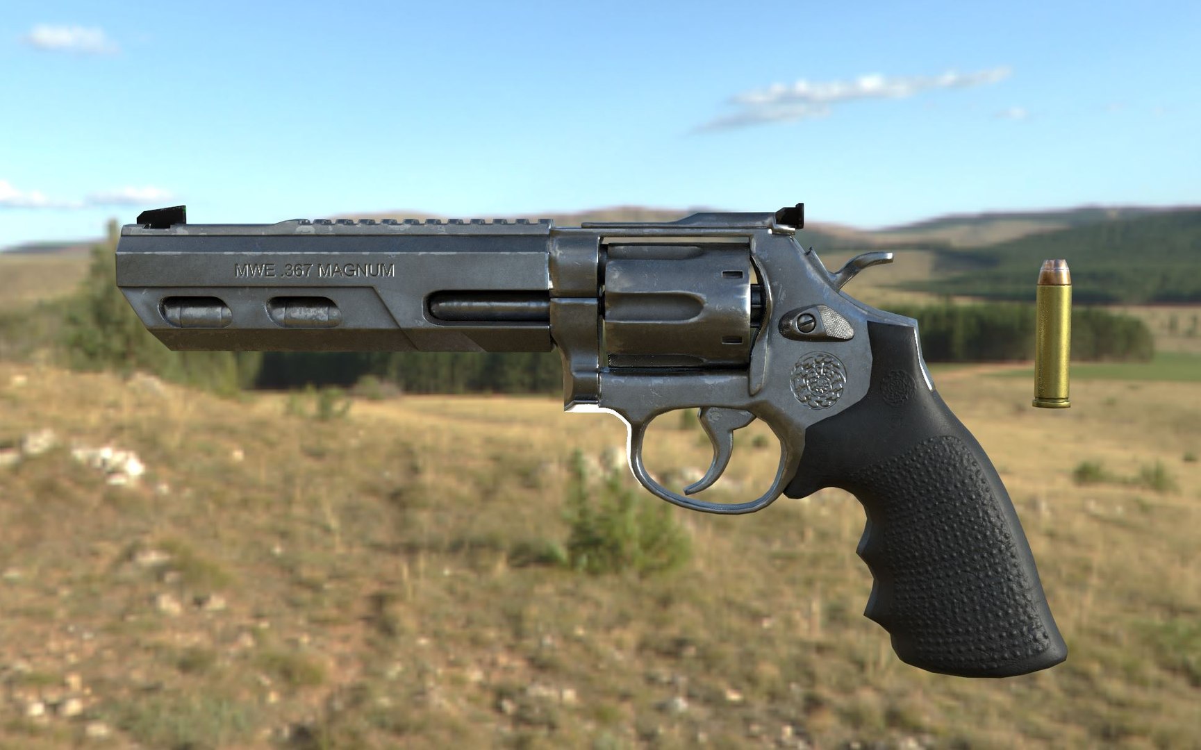 357 Magnum Modelo 3D - TurboSquid 1316831