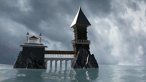 dark castle 3D model