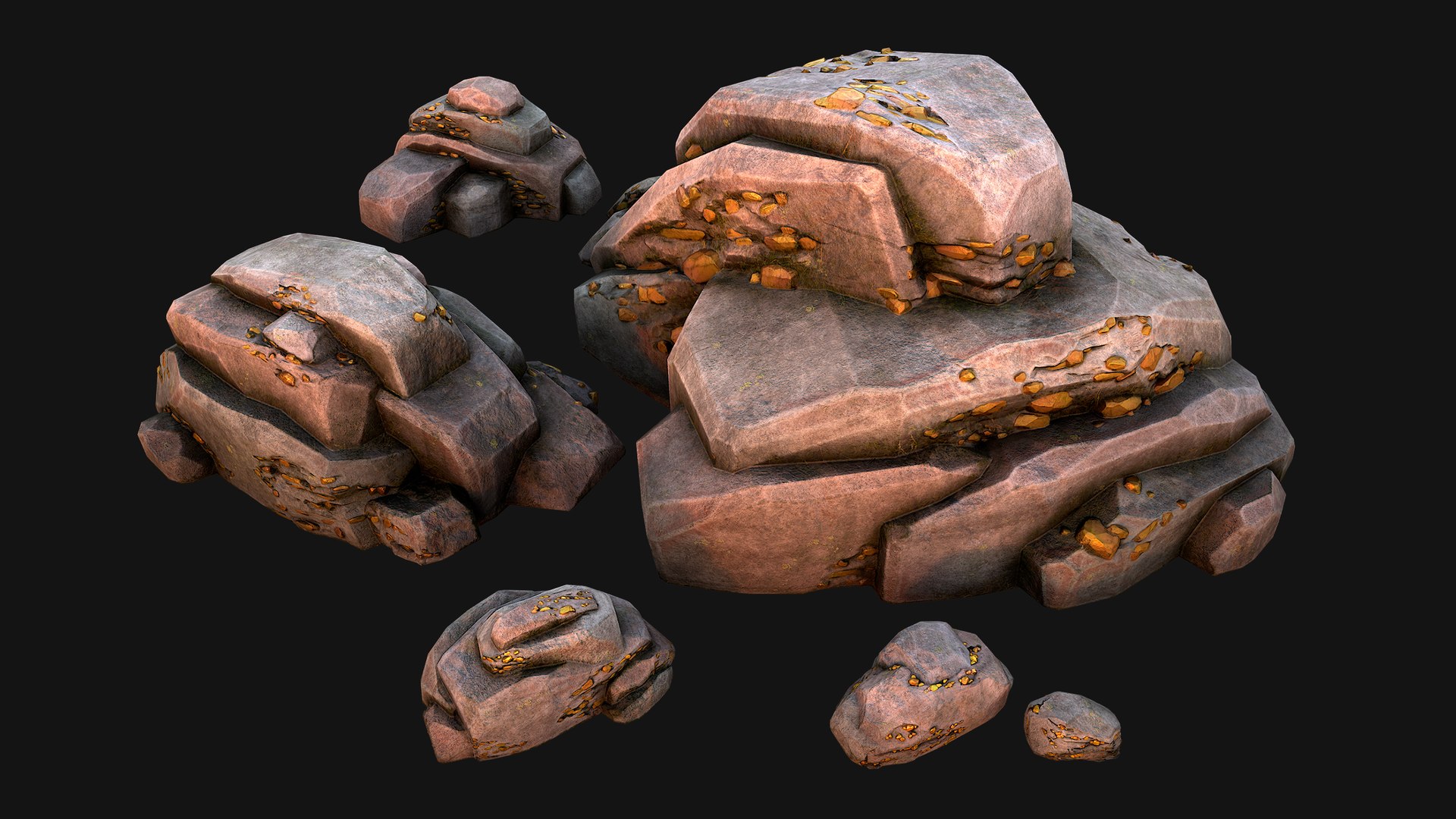 Gold Ore Mineral Treasure Mines 3D https://p.turbosquid.com/ts-thumb/L5/IoqXBQ/2z/rocksgoldimg1/png/1727970089/1920x1080/fit_q87/f202fe61a745a33756835ed8abddde8af6119a74/rocksgoldimg1.jpg