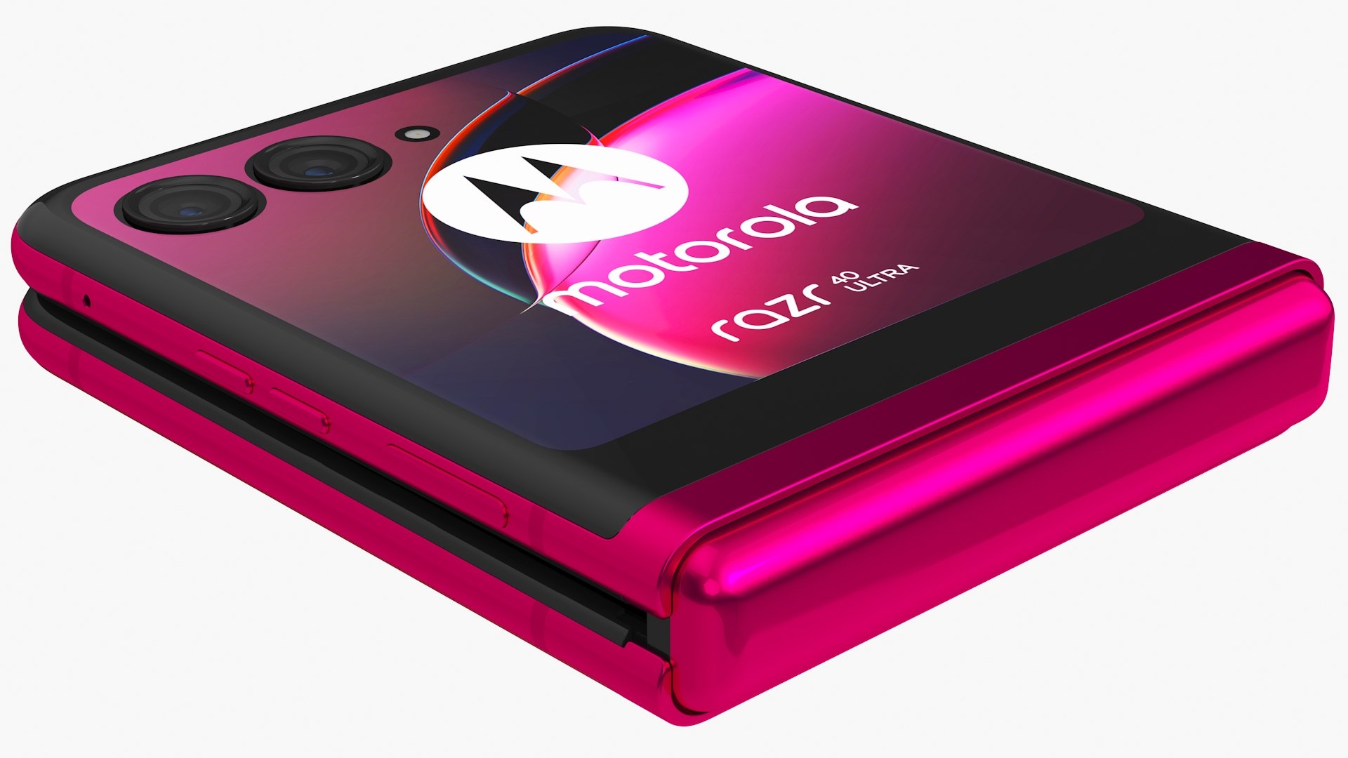 Motorola Razr 40 Ultra Viva Magenta Animated 3D - TurboSquid 2091608
