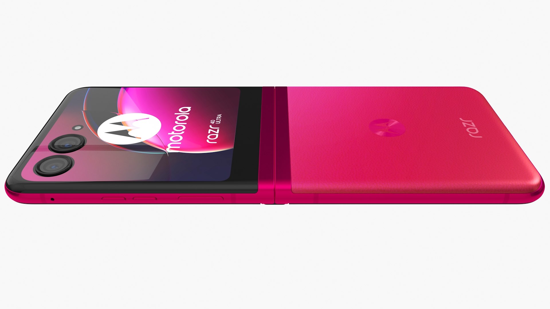 Motorola Razr 40 Ultra Viva Magenta Animated 3D - TurboSquid 2091608