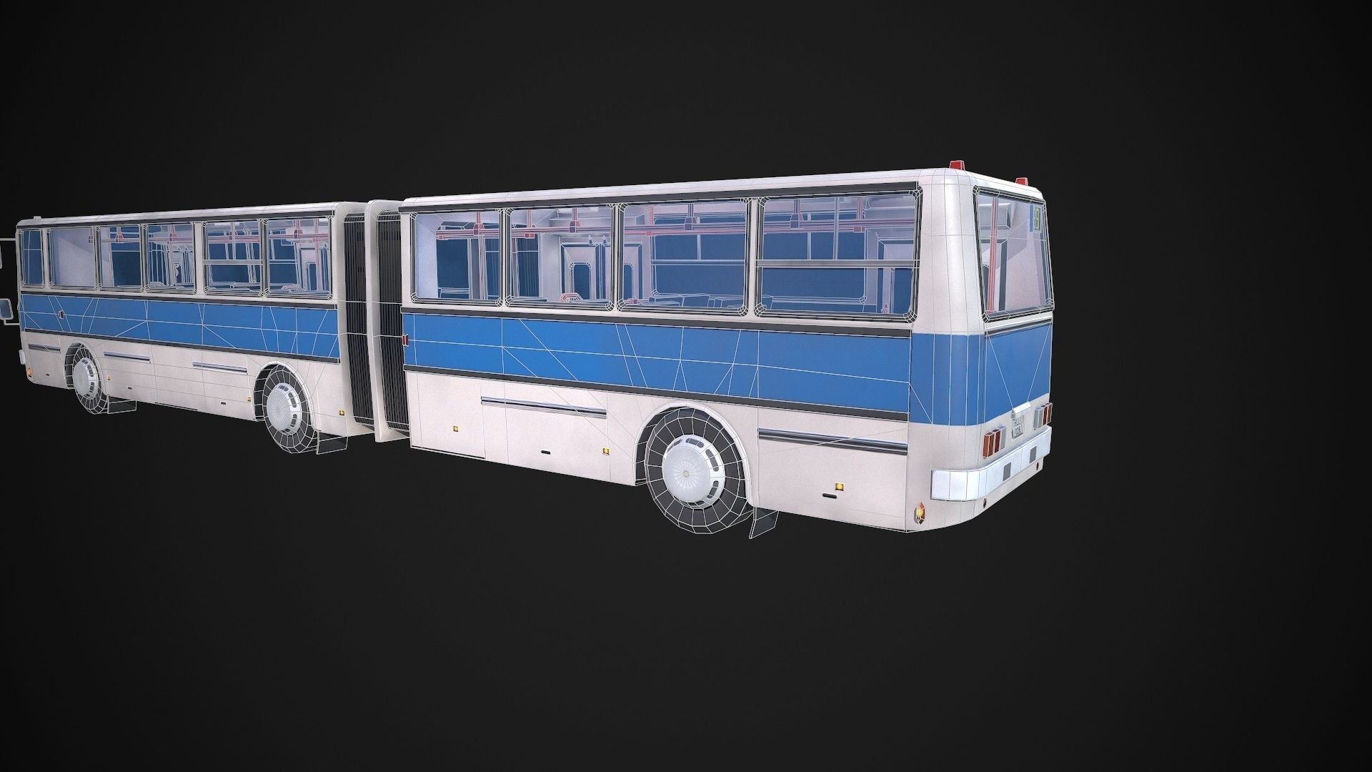 Ikarus 30 Hungarian City Bus 1951 3D model - TurboSquid 1904436