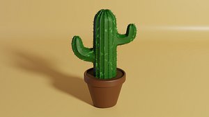 Cactus 3D model