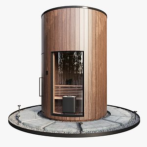 Lumi Pod Sauna 3D model