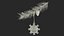 Coronavirus Ornament Christmas Branch