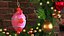 Coronavirus Ornament Christmas Branch model