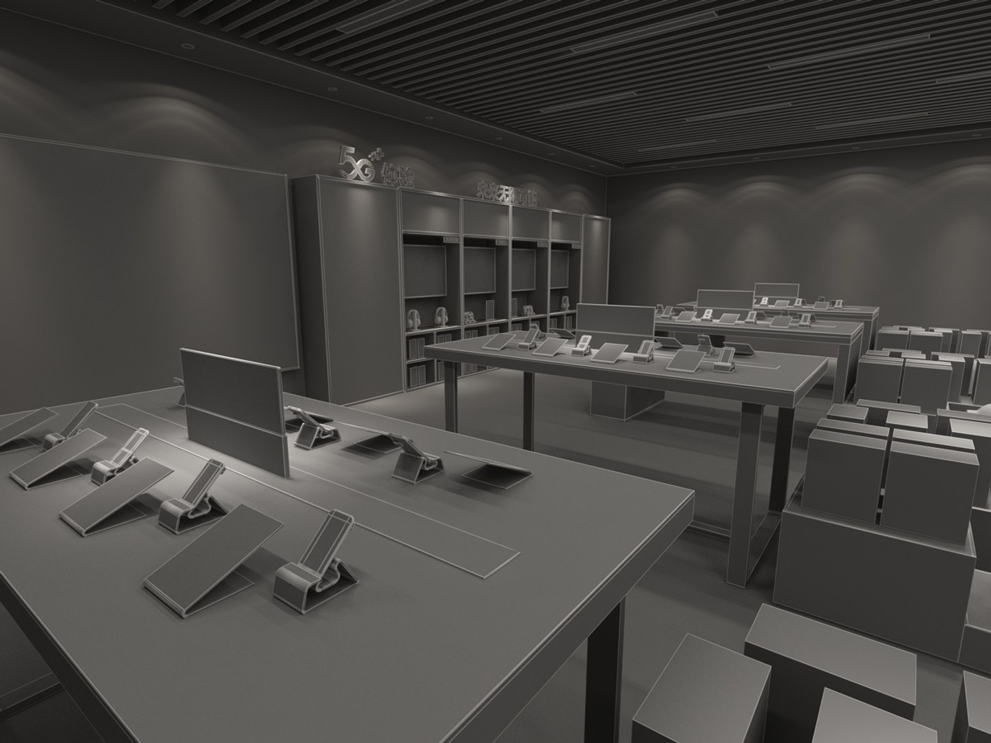 3D Mobile Phone Store 2 - TurboSquid 2096358
