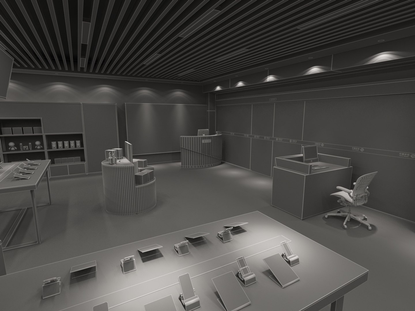 3D Mobile Phone Store 2 - TurboSquid 2096358