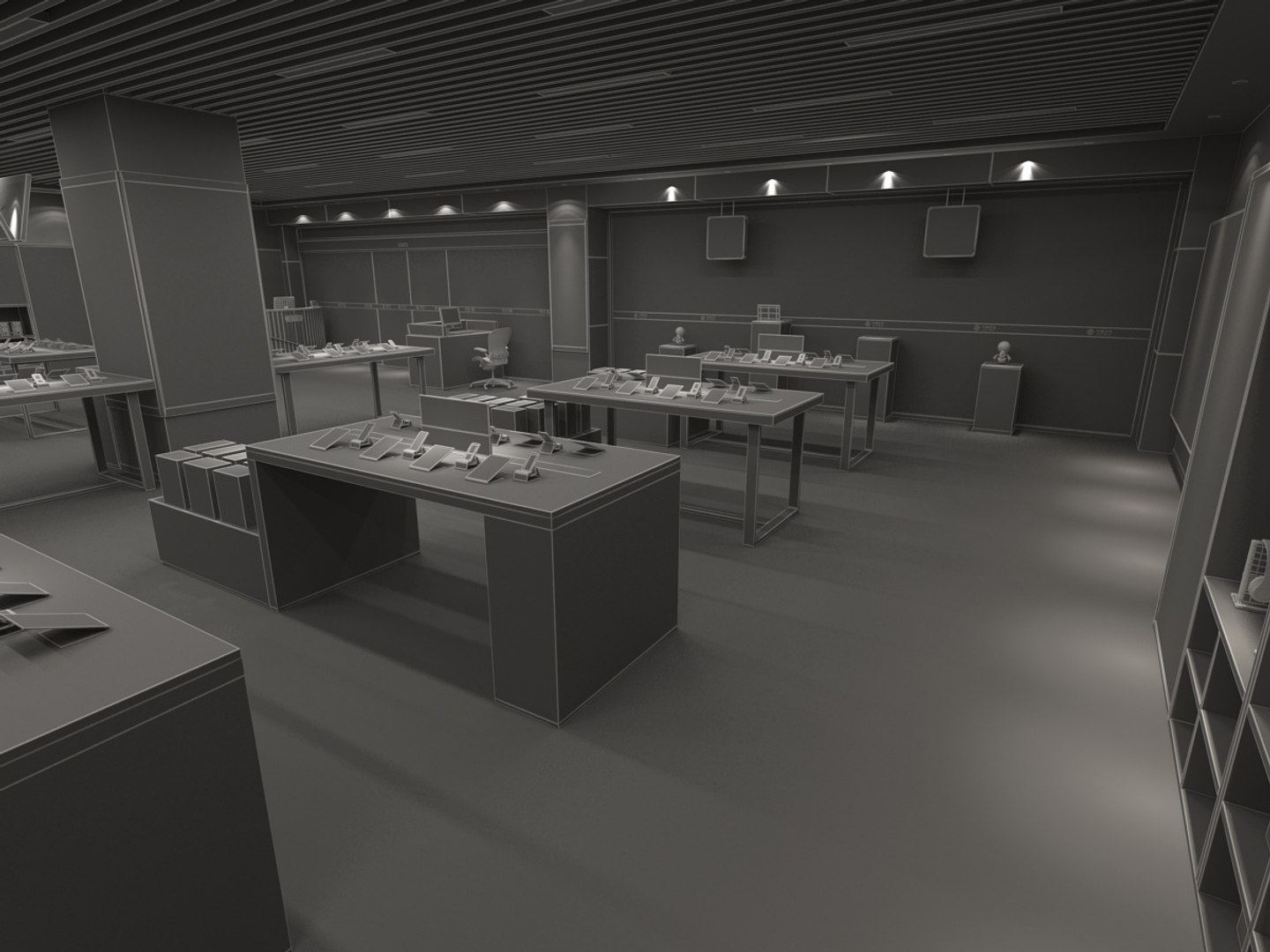 3D Mobile Phone Store 2 - TurboSquid 2096358