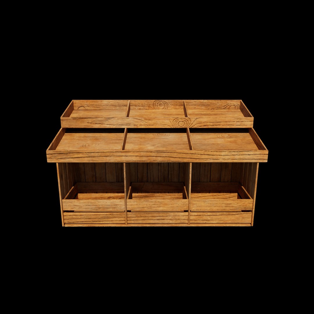 Display Rack Box 3D Model 3D - TurboSquid 2331732
