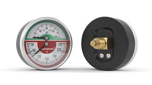 Thermo Manometer Pressure Gauge