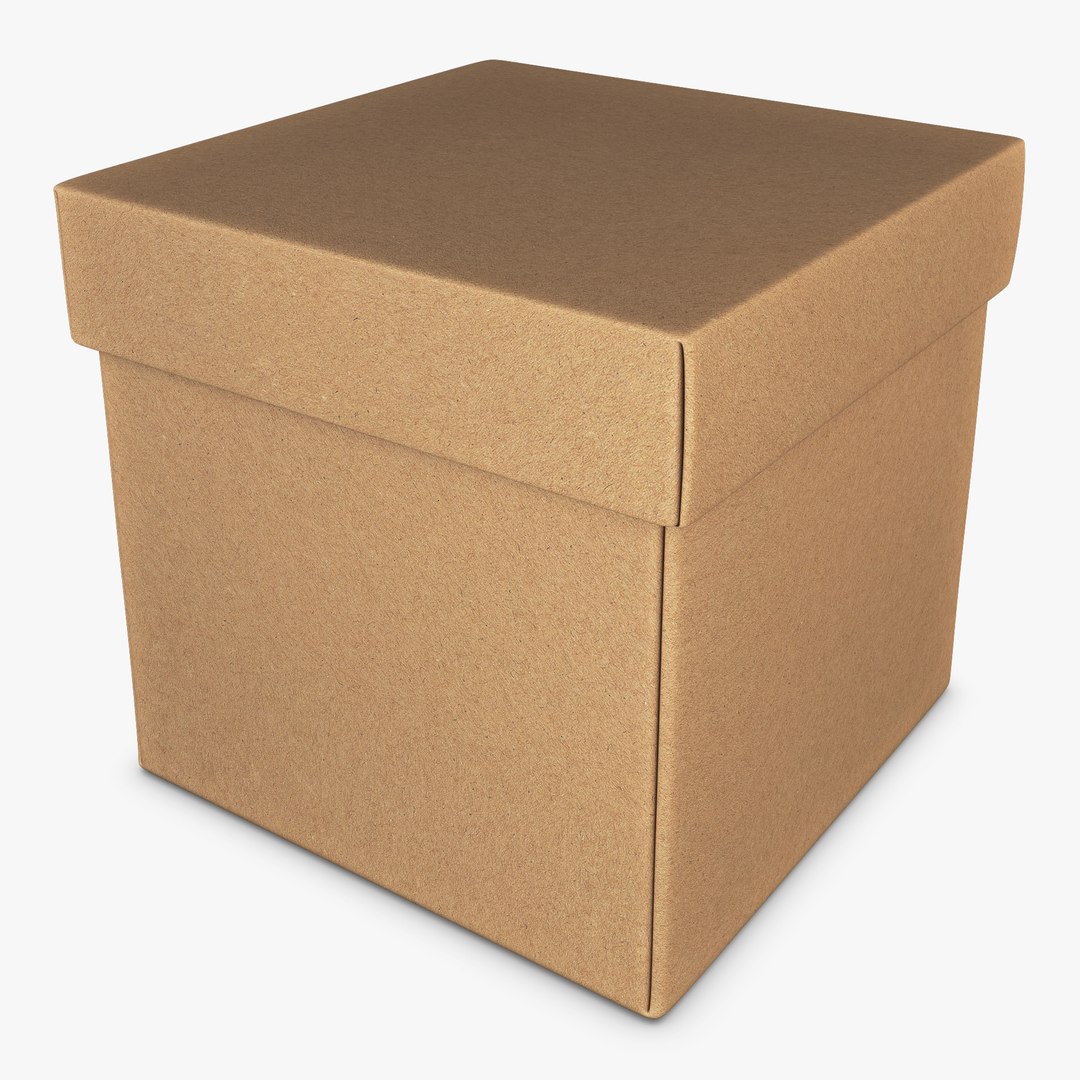 Package Cardboard Box M 2 3D Model TurboSquid 2147892