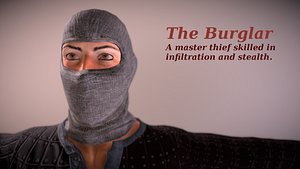 burglar - realistic ready 3D