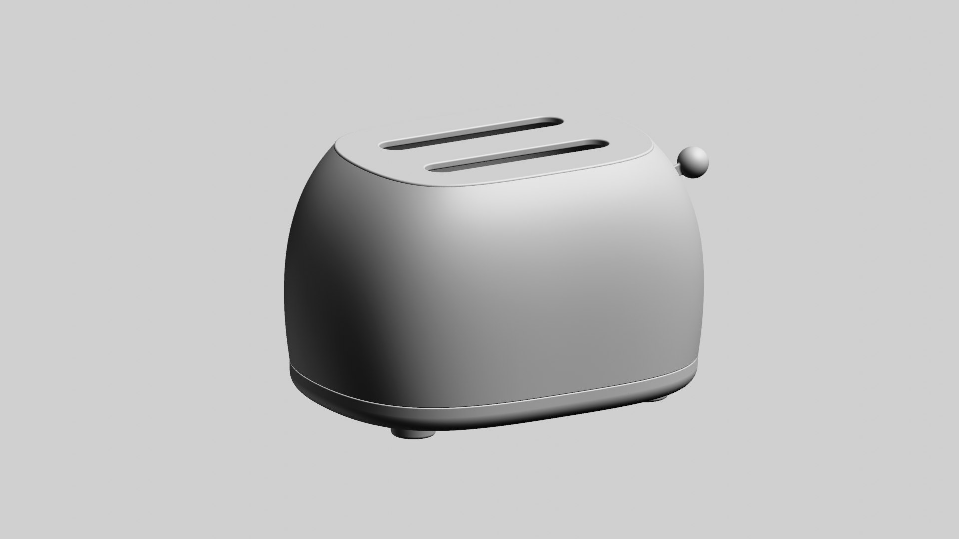 Toaster Metal Body Model - TurboSquid 2433831