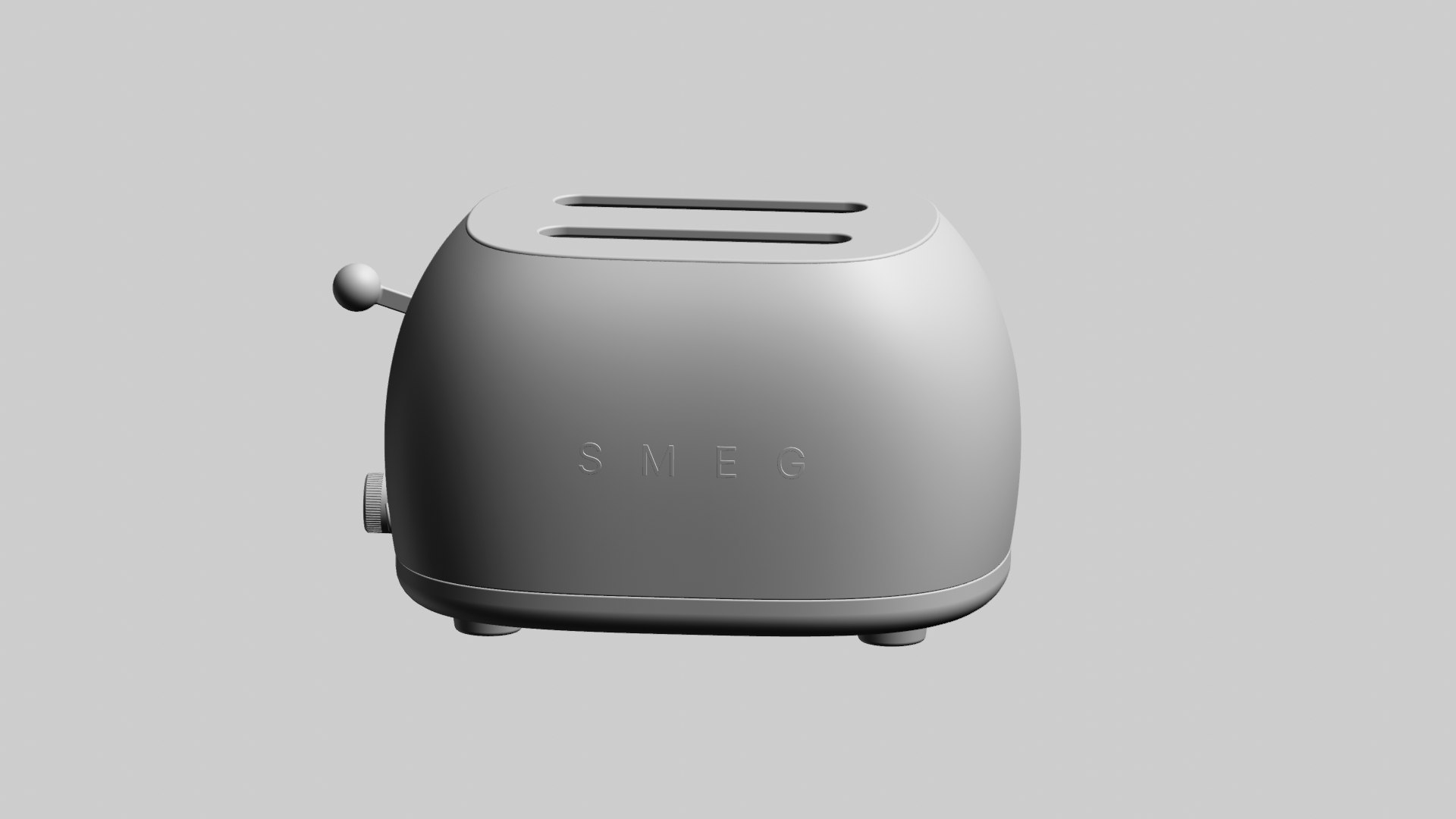 Toaster Metal Body Model - TurboSquid 2433831