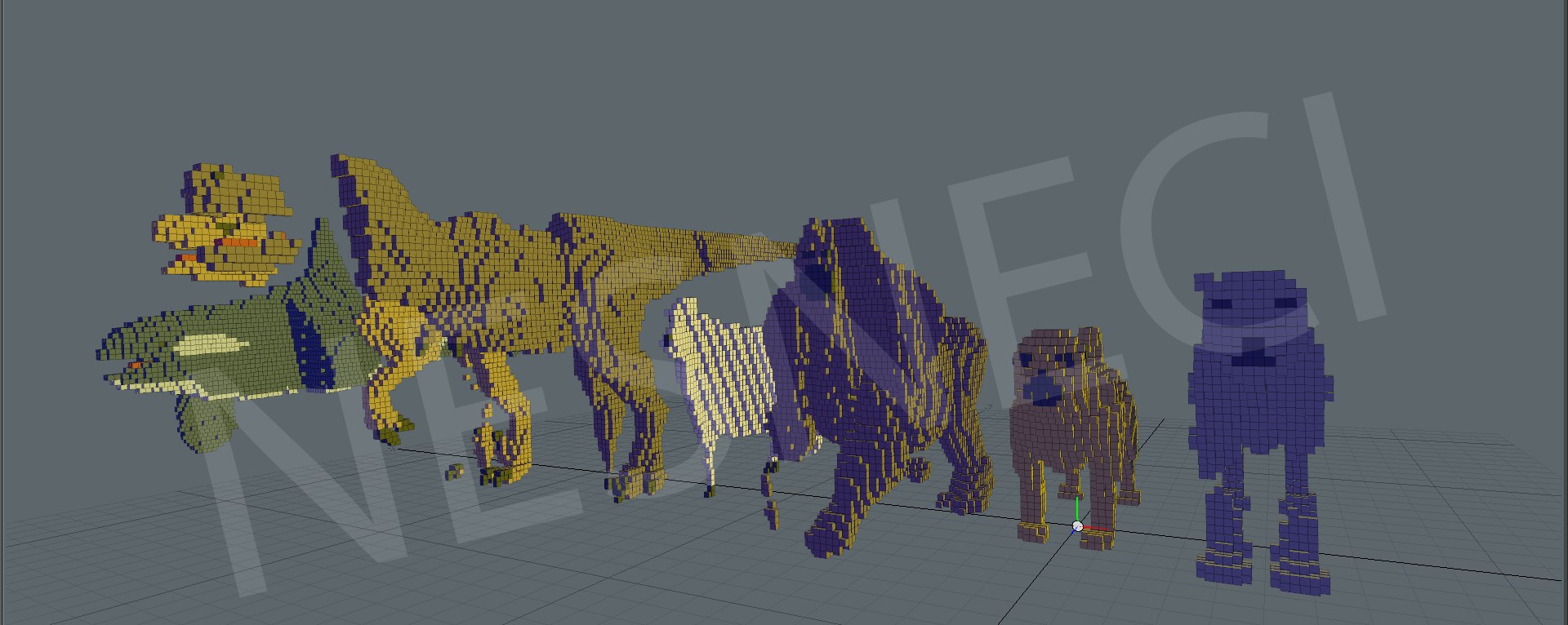 pixelated animal obj https://p.turbosquid.com/ts-thumb/L5/qSUQtQ/4867OPIJ/pixoanimals_02/png/1346878367/1920x1080/fit_q87/80522d6951ddfcb945b58232a3bff8eed331ce84/pixoanimals_02.jpg