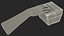 Fingerprints Scanner with Rigged Hand Collection for Maya