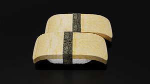 Sushi Tamago 3D model