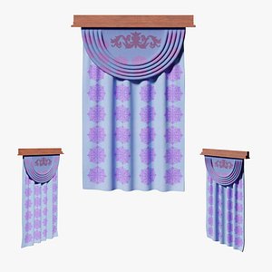 Deco Curtains Baroque Series DoubleFlower LT2 - G2 N2